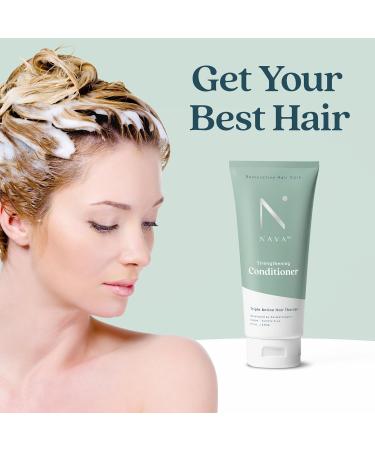 NAVA MD Strengthening Conditioner - Hydrating DHT-Fighting Formula for Strong Silky Shiny Hair | Dermatologist-Recommended - Buy Online on GoSupps.com