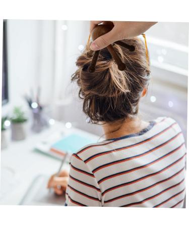 Beaupretty 3 STK Hand Massage Device - Five Claw Wooden Head Scrubber & Creative Spa Tool for Head Massage - Buy Online on GoSupps.com