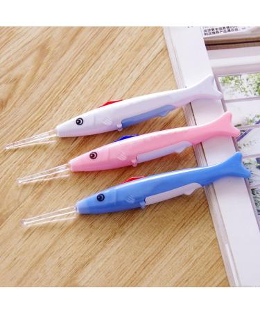 1Pcs Flashing Baby Ear Pick | Kids Ear Spoon Cleaner & Earwax Remover - Luminous Earpick for Ear Care - Silver - Buy Online on GoSupps.com