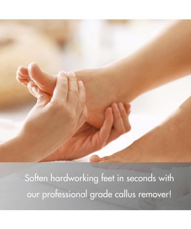 SPA REDI Callus Remover Gel 32oz - Professional Foot Care for Tough Calluses - Lemon Lime Scent - Smooths Dry Cracked Heels - Buy Online on GoSupps.com