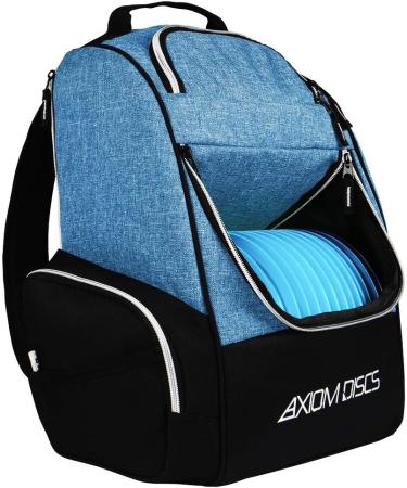 Axiom Discs Backpack Shuttle Bag - Heather Teal | Premium Disc Golf Carry Bag - Buy Online on GoSupps.com