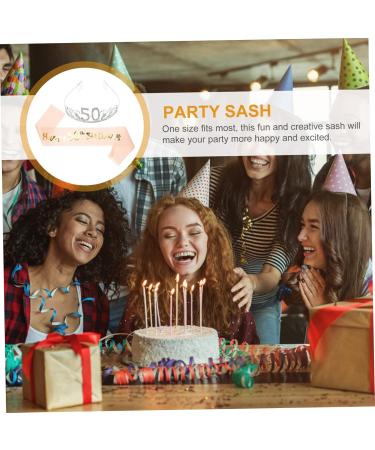 Beaupretty 1 Set Party Sash Crystal Headband Rhinestone Headpiece Birthday Favors for Adults Rhinestone Hat Bday Accessories for Women Crown Hair Comb Jewelry Set Miss Rhinestones - Buy Online on GoSupps.com