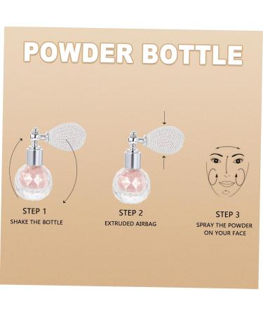 DOITOOL Body Glitter Spray 1pc Body Air Bag Powder Highlighters Sparkle Glitter Spray Highlighter Gloss Sprayer Flash Bottle Pink medium - Buy Online on GoSupps.com