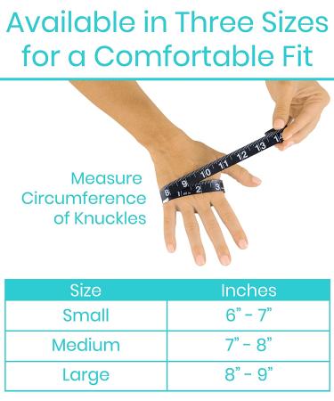 Arthritis Gloves with Grips - Textured Fingerless Compression for Men & Women - Relief for Rheumatoid & Osteoarthritis - Arthritic Joint Pain Relief - Medium Size - Buy Online on GoSupps.com