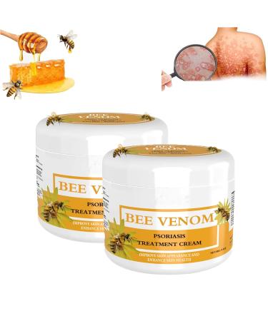 Cvreoz Bee Venom Psoriasis Cream Bee Venom Cream Bee Venom Psoriasis Treatment Cream New Zealand Bee Venom Cream (2PC)