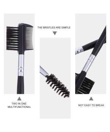 Beaupretty 6th Double-Headed Eyebrow Brush | Shaping & Molding Tool | Wooden Handle Cosmetic Makeup Brush for Eyelashes & Brows - International Shipping Available - Buy Online on GoSupps.com
