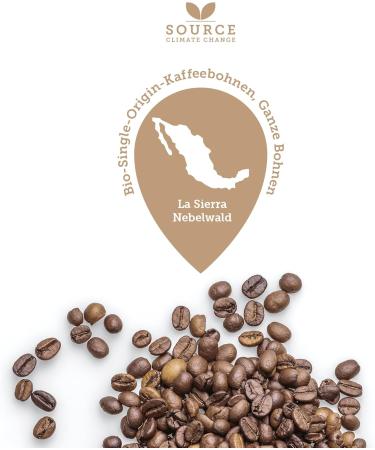  Source Climate Change Whole Coffee Beans - Organic Medium Roasted Reward by Source Climate Change Caf - Unique Origin Traceable & Freshly Roasted - Aromatic Balanced Body with Praline 1kg Mexico - Buy Online on GoSupps.com