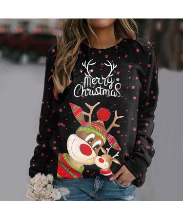 Genetic Women s Pusteblume Sweatshirt - Elegant Long-Sleeved Casual Tunic in Black | Oversized Autumn & Spring Tops - Buy Online on GoSupps.com