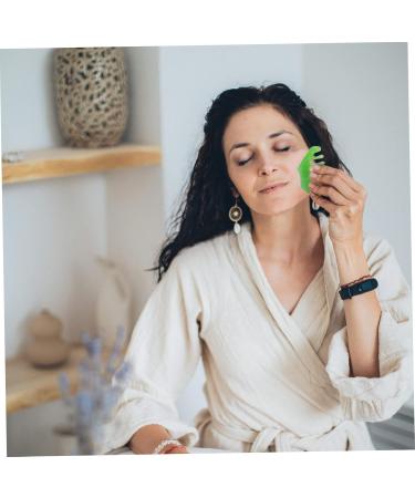 Plafope Gua Sha Massage Comb Set - 2 Piece Eight-Tooth Comb & Massage Plate for Scalp and Leg Relief | International Shipping Available - Buy Online on GoSupps.com