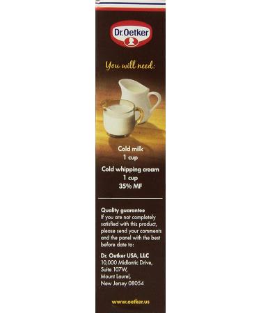 Dr. Oetker Creme Brulee Mix - Pack of 3 (4 Servings Each) 3.7oz - Delicious Dessert Ready in Minutes - Buy Online on GoSupps.com