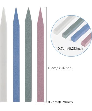 WLLHYF 8 Pieces Pumice Stone Nail File Set | Manicure & Pedicure Tools for Salon & Personal Use | Cuticle Remover & Buffing Accessories - Buy Online on GoSupps.com