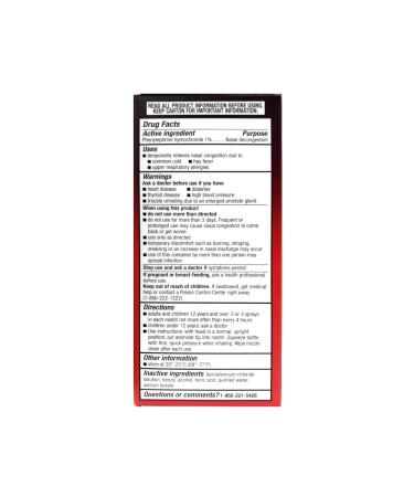 2 Set 1 Fl Oz 4-Way Fast Acting Nasal Spray | Fast Relief for Nasal Congestion - Shop Now - Buy Online on GoSupps.com