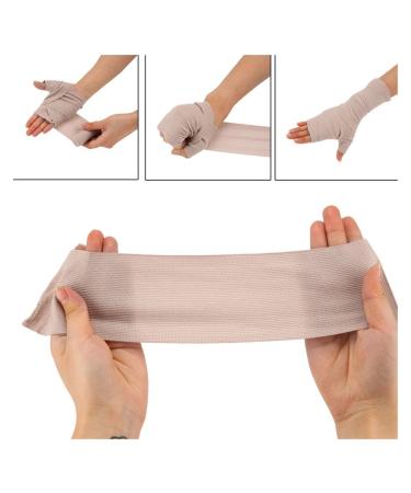 4pcs Medical Wrap Compression Roll Extra Metal Clips Sports Supplies Ankle Support Arm Leg Chest Injury - Buy Online on GoSupps.com