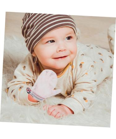 FOMIYES 2 Pairs Anti-eating Gloves Essentials for Newborn Thumb Sucking Stop for No Scratch Gloves Mittens Weaning Pacifiers Baby Supplies Nylon Boy White Anti-eating Hands Nail Biting - Buy Online on GoSupps.com