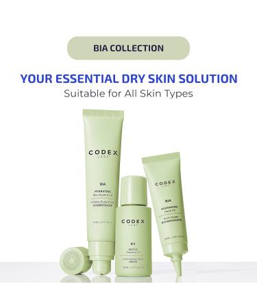 Codex Labs Bia Hydrating Superfood Moisturizing Cream for Eczema-Prone Skin - Steroid-Free Formula - 75ml (2.5 Fl Oz) - Buy Online on GoSupps.com