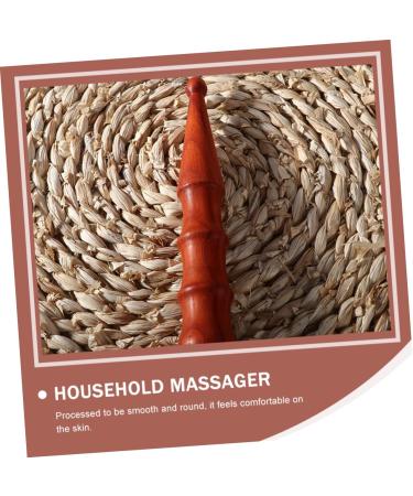 2-Piece Foot Massage Device Set | Acupuncture Face Roller & Travel Sandalwood Tools | Soothing Body Massage Device - Buy Online on GoSupps.com