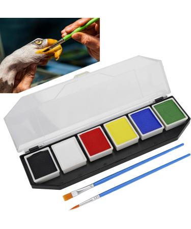  ACOGEDO Face Paint Kit Safe Water-Soluble Paint Palette for Body and Face - 6 Colors Hypoallergenic and Quick-Drying Halloween Makeup Kit 60g - Buy Online on GoSupps.com