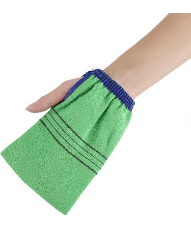 Garosa Double Sided Bath Scrubber Towel - Exfoliating Peeling Tool for Face & Body - Ideal for Shower Spa & Massage - International Shipping Available - Buy Online on GoSupps.com