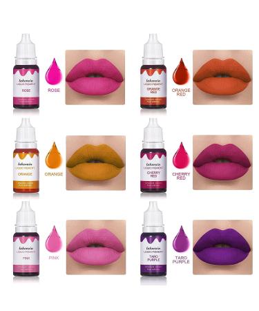 BONNIE CHOICE 12 Colors Liquid Lip Gloss Pigment Set - DIY Lipstick & Lip Gloss Colorant Kit - Buy Online on GoSupps.com