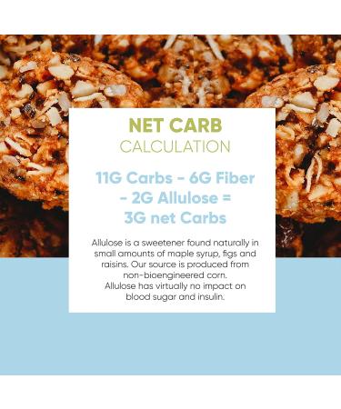 Oakhouse Bakery Keto Snack Bites Coconut Chocolate Chip - 8oz Low Carb, Gluten-Free, Grain-Free Snack - Buy Online on GoSupps.com