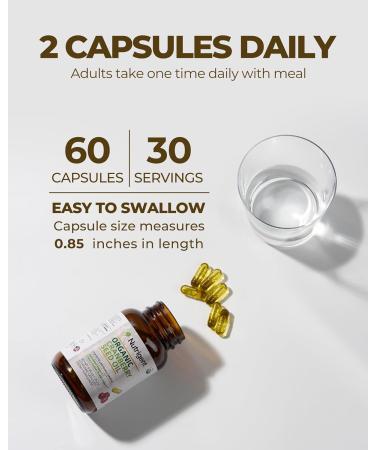 Organic Evening Primrose Oil + Cranberry Seed Oil Supplement Bundle 940 mg Each 100% Pure with Omegas & GLA Cold Pressed Liquid Organic Capsules Women s Health Skin Support - Buy Online on GoSupps.com