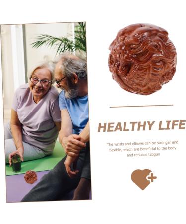 Beaupretty Thai Massage Bum Tools | 1 Pair Handballs & Fitness Cone Balls for Ultimate Relaxation - Wood Massage Devices - Buy Online on GoSupps.com