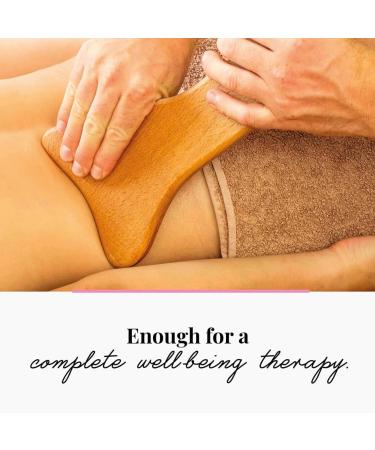 Tuuli Accessories Maderotherapy Wood Set - Massager for Cellulite Lymphatic Drainage & Back Relief | Swedish Cup Included - Buy Online on GoSupps.com