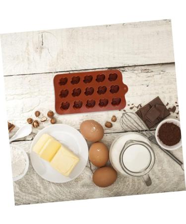 PRETYZOOM 6 Pcs Heart Silicone Molds Gum Paste Molds Chocolate Bar Molds Silicone Lollipop Mold Cupcake Molds Cookie Mould Semi Sphere Silicone Alphabet Silicone Molds Suite 3D Flower Shape - Buy Online on GoSupps.com