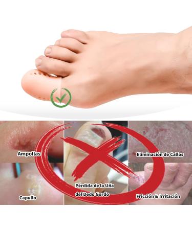 10-Pack Silicone Big Toe Caps - Breathable Gel Toe Pads for Blisters & Calluses | Unisex Toe Protection - Buy Online on GoSupps.com