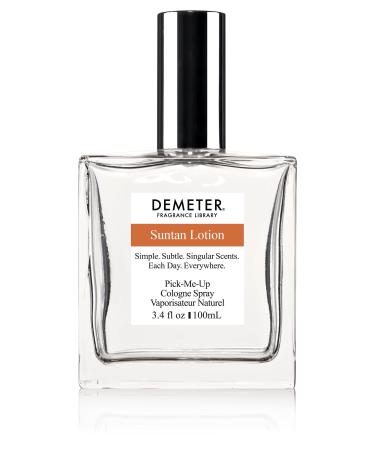 DEMETER Fragrance Library 3.4 oz Cologne Spray - Suntan Lotion Suntan Lotion 3.4 Fl Oz (Pack of 1)