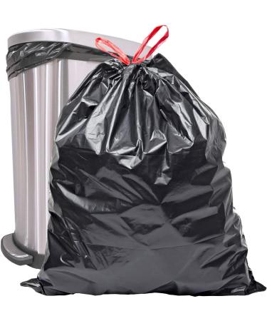 Reli 33 Gallon Trash Bags Drawstring - 150 Count, Black | Heavy Duty Garbage Bags - Large 33 Gal Capacity - Buy Online on GoSupps.com