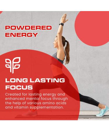PURE Energy Wheat Grass Watermelon Sugar-Free Powder Mix - Dietary Supplement 9.5 oz (270g) | Boost Your Energy Naturally - Buy Online on GoSupps.com