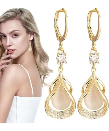 Anulely Magnetic Earrings - Slimming Lymph Flow Crystal Drop Earrings for Women | Boost Weight Loss & Enhance Wellness - Buy Online on GoSupps.com