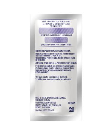 Crest 3D White Luxe Whitestrips - 22 Treatments Teeth Whitening Kit - Buy Online on GoSupps.com