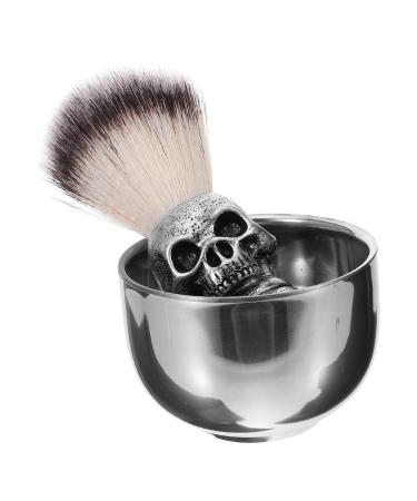 1 Set Grooming Tool Set Shaving Cup Men Beard Shaving Brush Beard Shaving Tool Barber Grade Shaving Manual Shaving Foaming Shaving Tool Bathroom Beard Brush Desktop Shave Brush