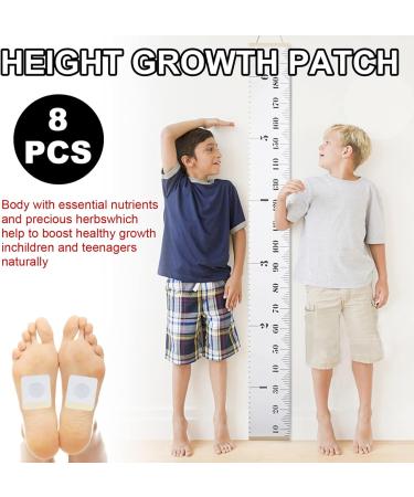 Thrivinger Height Growth Patch | Promote Bone Growth & Care for Feet - Silver/Black | Effective Solution for Adults & Youth - Buy Online on GoSupps.com