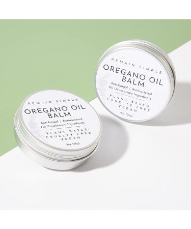 Oregano Oil Balm - Natural Antifungal for Healing Skin, Eczema, Ringworm, Jock Itch, Nail Fungus - Vegan, Made in USA - Buy Online on GoSupps.com
