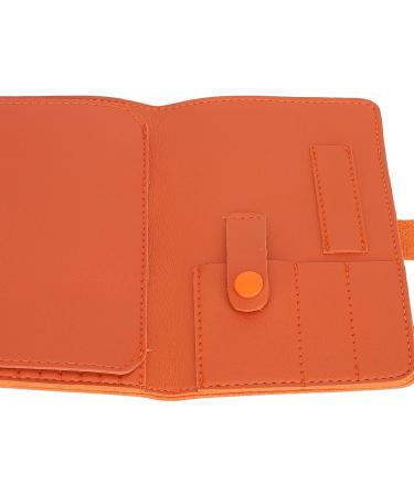 Wallet Bag Nail Drill Bits Nail Drill Bits Organizer Bag Storage 37 Slots Portable Multi Functional Manicure Drill Bits Wallet Bag for Dead Skin Scissors (Orange) - Buy Online on GoSupps.com