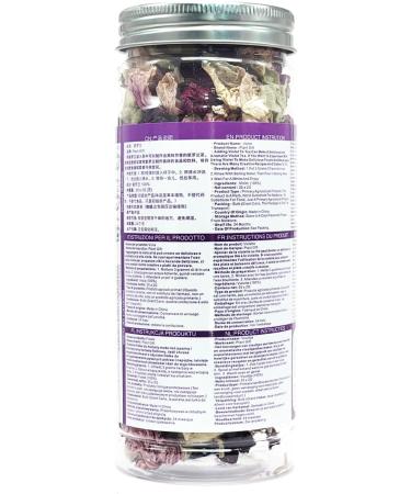 Plant Gift Dried Violets 35g/1.23oz Violet Flower Sweet Violet Tea Edible Dried Flowers Violet Leaf Tea Natural Food Coloring - Buy Online on GoSupps.com