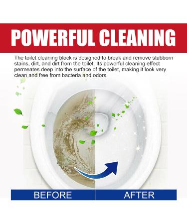 jyibinee Water Cleaning Tablets Restroom Toilet Tank Cleaner 4pcs Automatic Bowl Fast Acting Quick Dissolving Long-lasting Bathroom 4pcs - Buy Online on GoSupps.com