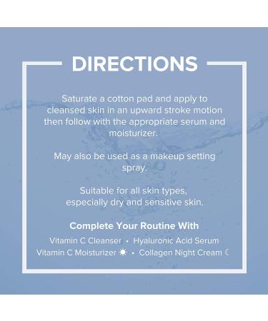 InstaNatural Organic Rose Water 4 fl oz - Alcohol-Free & Natural Skincare - Buy Online on GoSupps.com