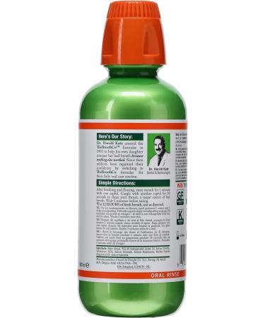 Fresh Breath Oral Rinse - Mild Flavour - 16 fl oz (473 ml) - Buy Online on GoSupps.com