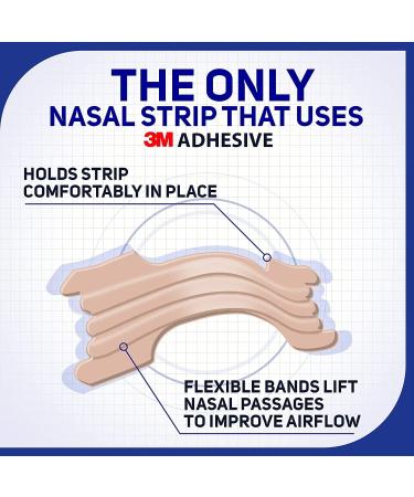 Breathe Right Tan Nasal Strips - 3 Pack (90 Strips total) - Small/Medium Size - Free Shipping - Buy Online on GoSupps.com