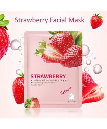 10pcs Sheet Masks - Collagen & Hyaluronic Acid Face Masks for Hydration & Radiance - Nourish & Purify All Skin Types - Buy Online on GoSupps.com