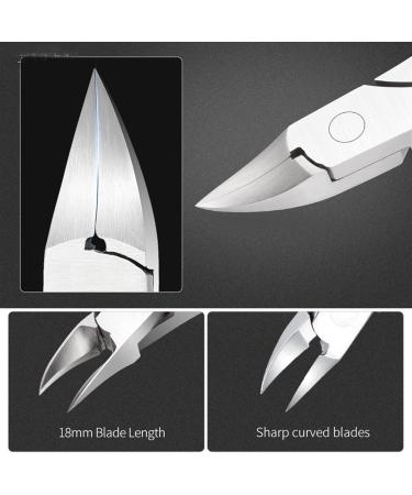 Nail Clipper for Thick Nails Nail Art Cuticle Clipper Scissors Manicure Pedicure Paronychia Dead Skin Romover Nipper Tool Stainless Steel Pliers Toenail (Color : 01) - Buy Online on GoSupps.com