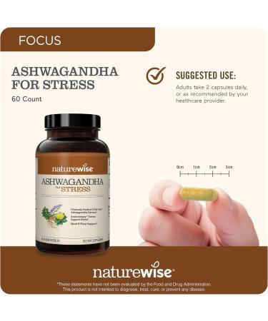 NatureWise 1 Green Coffee Bean Extract - Vegan Non-GMO - 60 Capsules 30-Day Supply + (Pack of 2) Ashwagandha for Stress + GABA & L-Theanine - 60 Capsules 30-Day Supply  - Buy Online on GoSupps.com