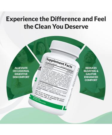 Black Walnut Detox Cleanse Supplement - Intestinal Guard with Wormwood Clove PAU D'Arco & Garlic | 60 Capsules for Optimal Health - Buy Online on GoSupps.com