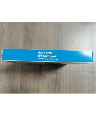 Fasola Shower Foot Cover - Non-Slip Waterproof Ankle Cast Protector for Toe Ankle | Reusable Inflatable Cast Bag for Dry Foot | Non-Slip Bottom - Buy Online on GoSupps.com