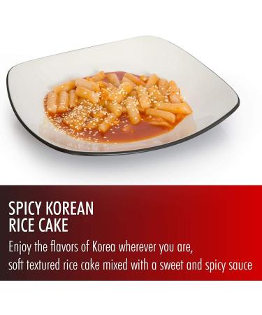 Instant Tteokbokki Rice Cake | Pack of 2 Popular Korean Snack with A Spicy Sauce (Spicy&Sweet) - Buy Online on GoSupps.com