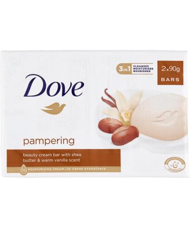  FEI FAN SAVONNETTE PAMPERING: Beauty Cleanser with Shea Butter and Vanilla Scent (Pack of 2 Soap x 90g) (2 Packs) - Buy Online on GoSupps.com